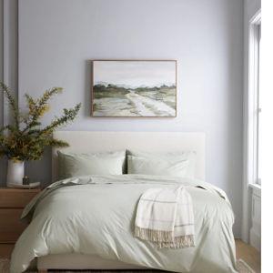 Quince - Classic Organic Percale Duvet Cover Set