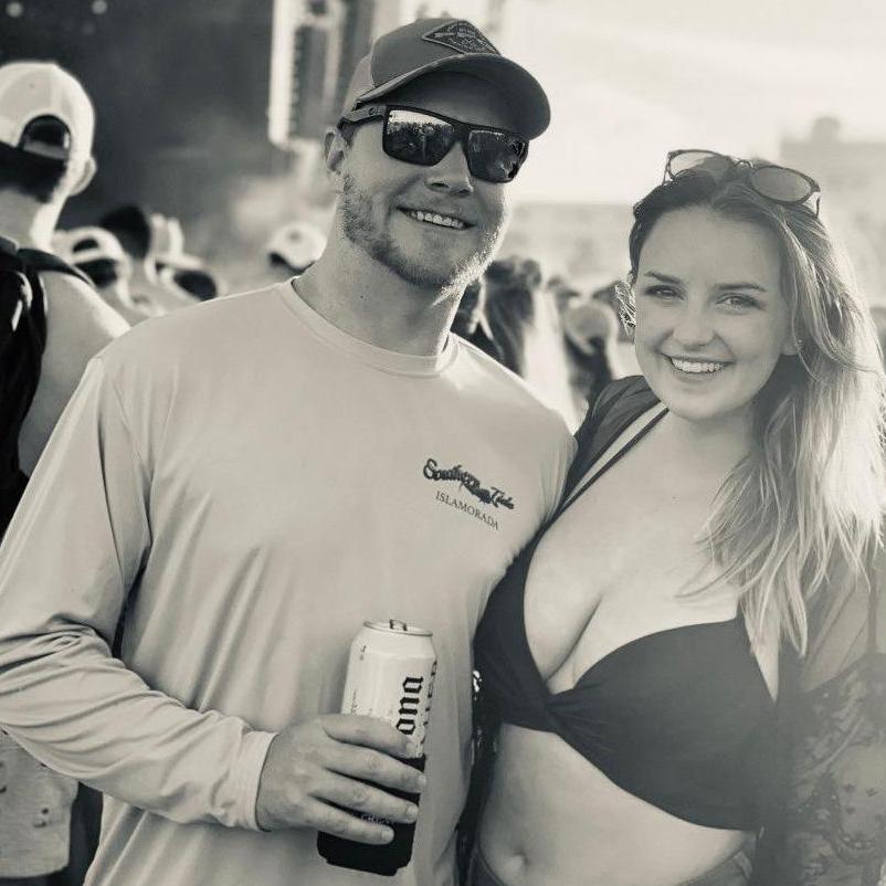 Annual Tortuga Music Festival date - our second date was on Kyle's boat listening to the concert from the water... if you want a good story, ask us about that crazy day!