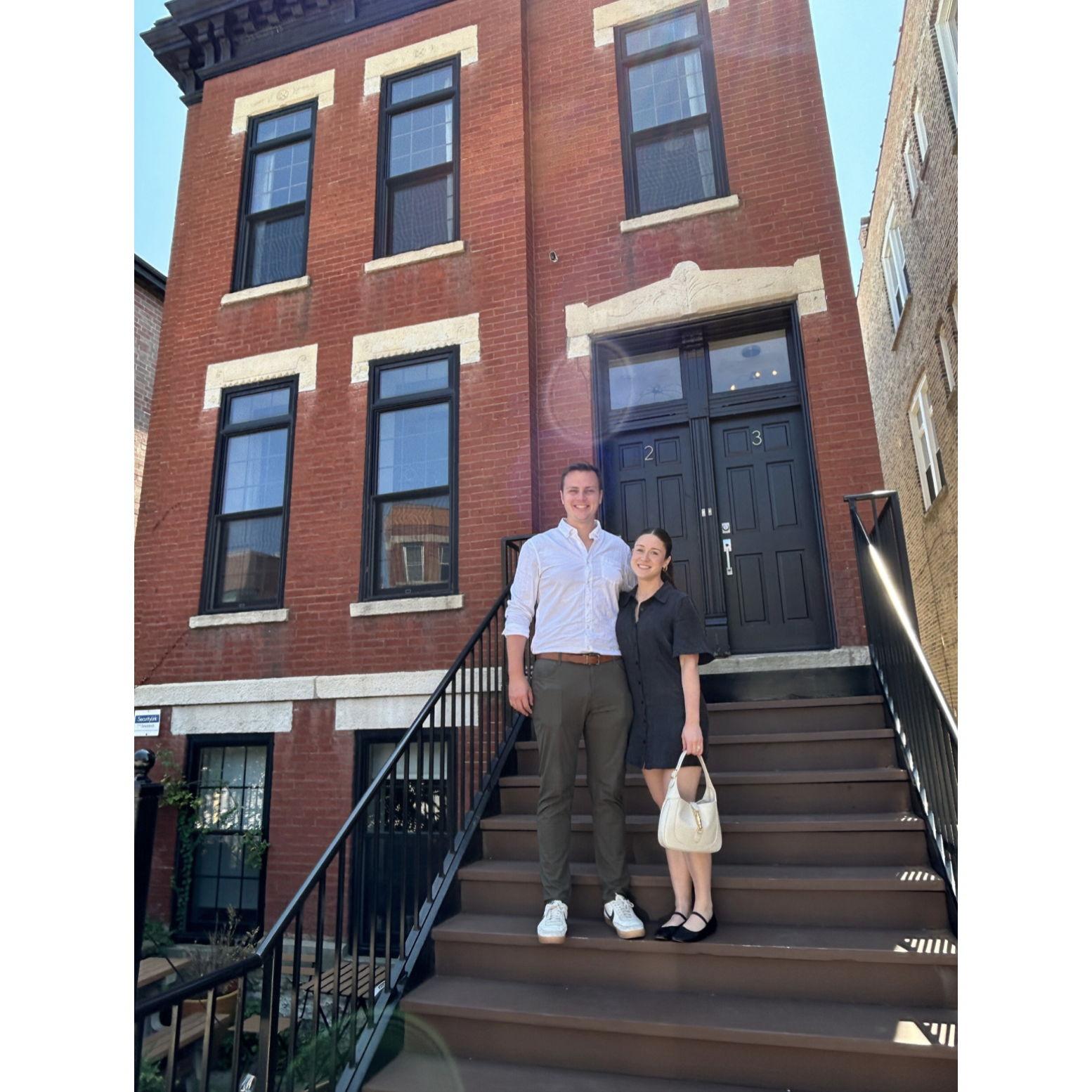 Buying our first home together in Chicago this summer