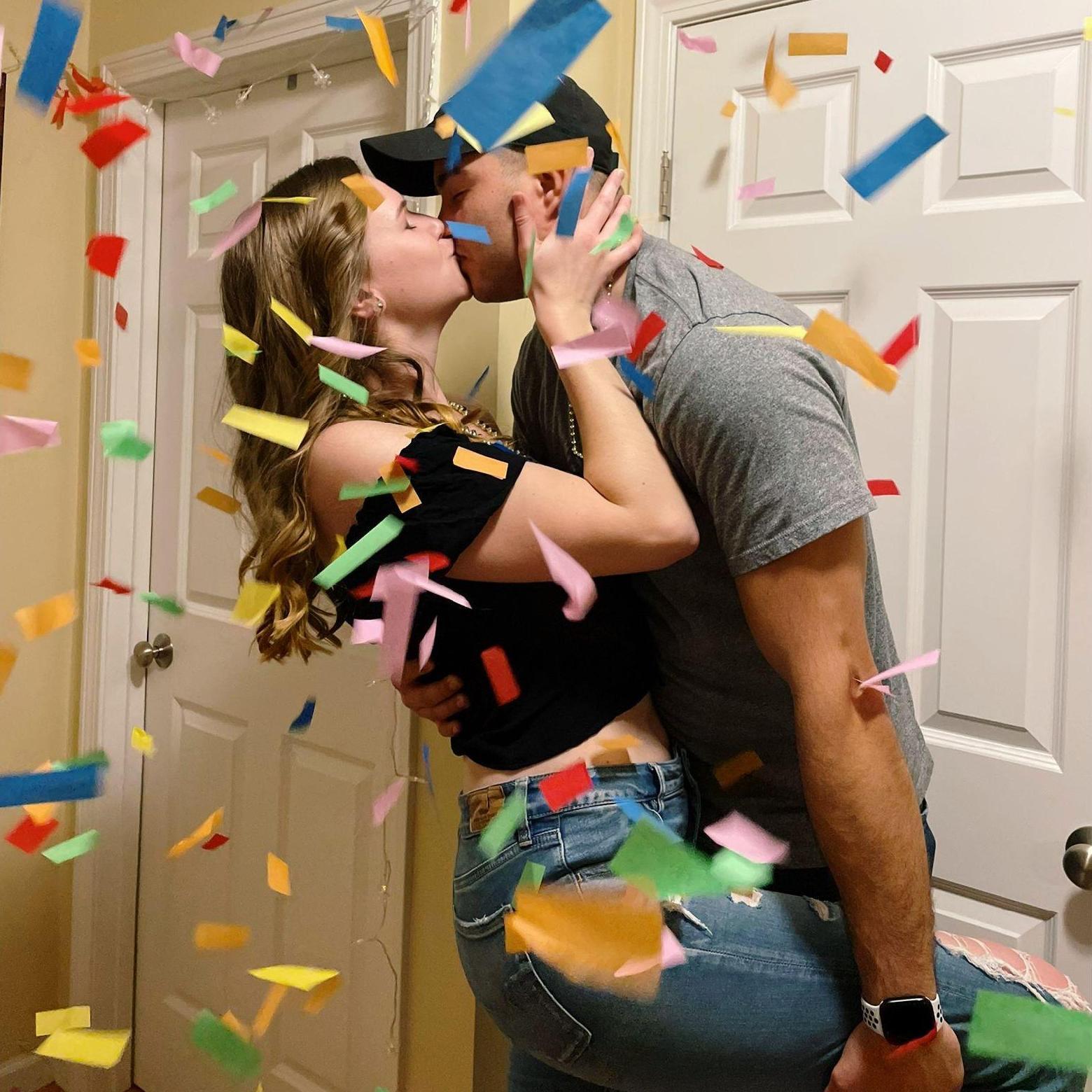 From a ring in the new year to a ring on her left hand - Northborough, MA 01.2022