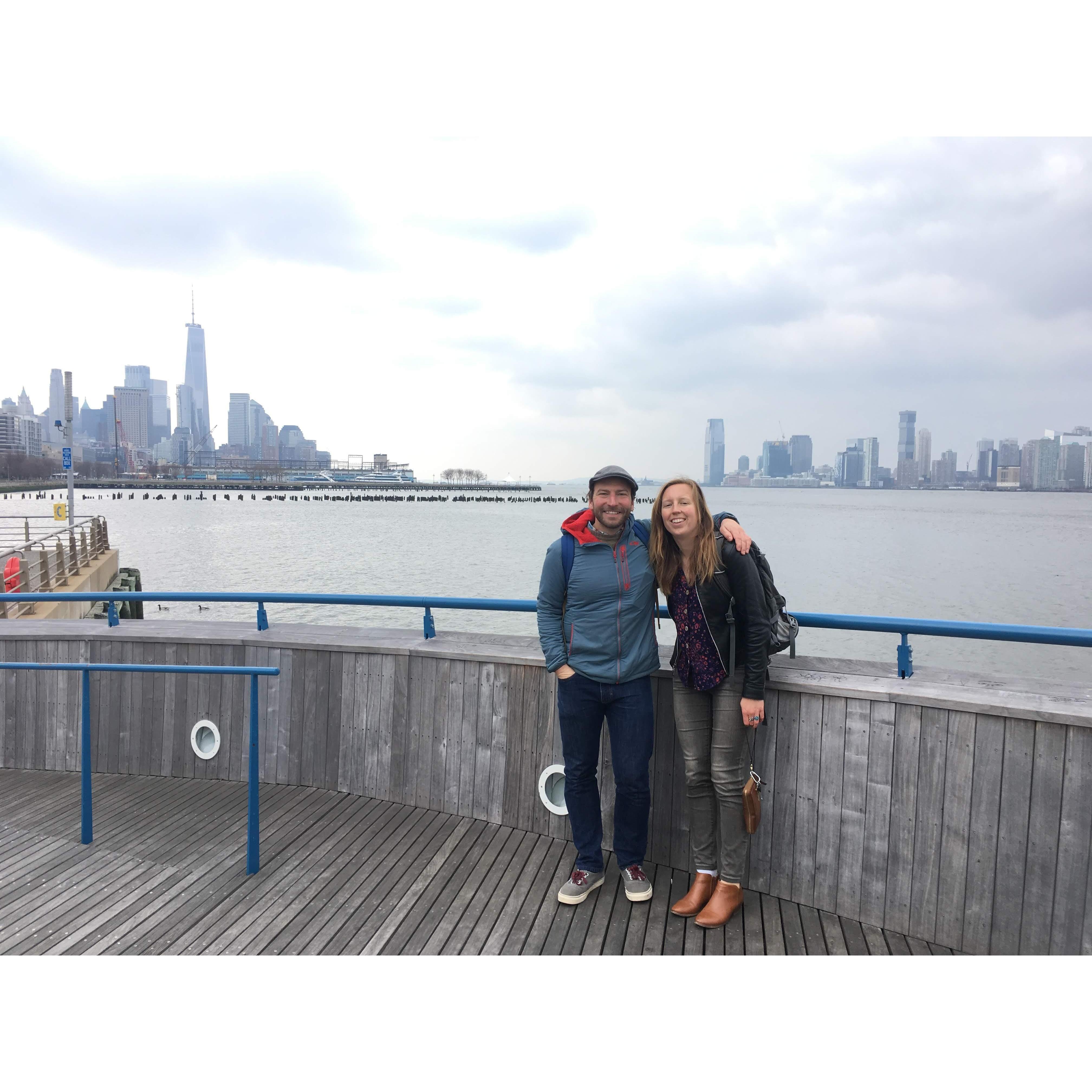 Brett visits the Big Apple