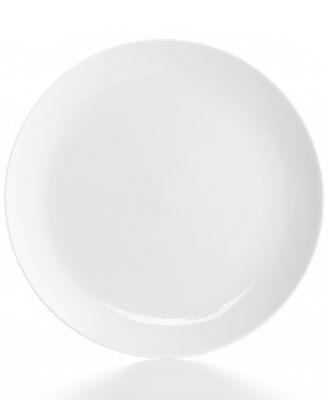The Cellar - Whiteware Coupe Dinner Plate, Created for Macy's