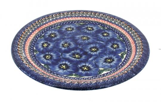 Blue Art Dinner Plate