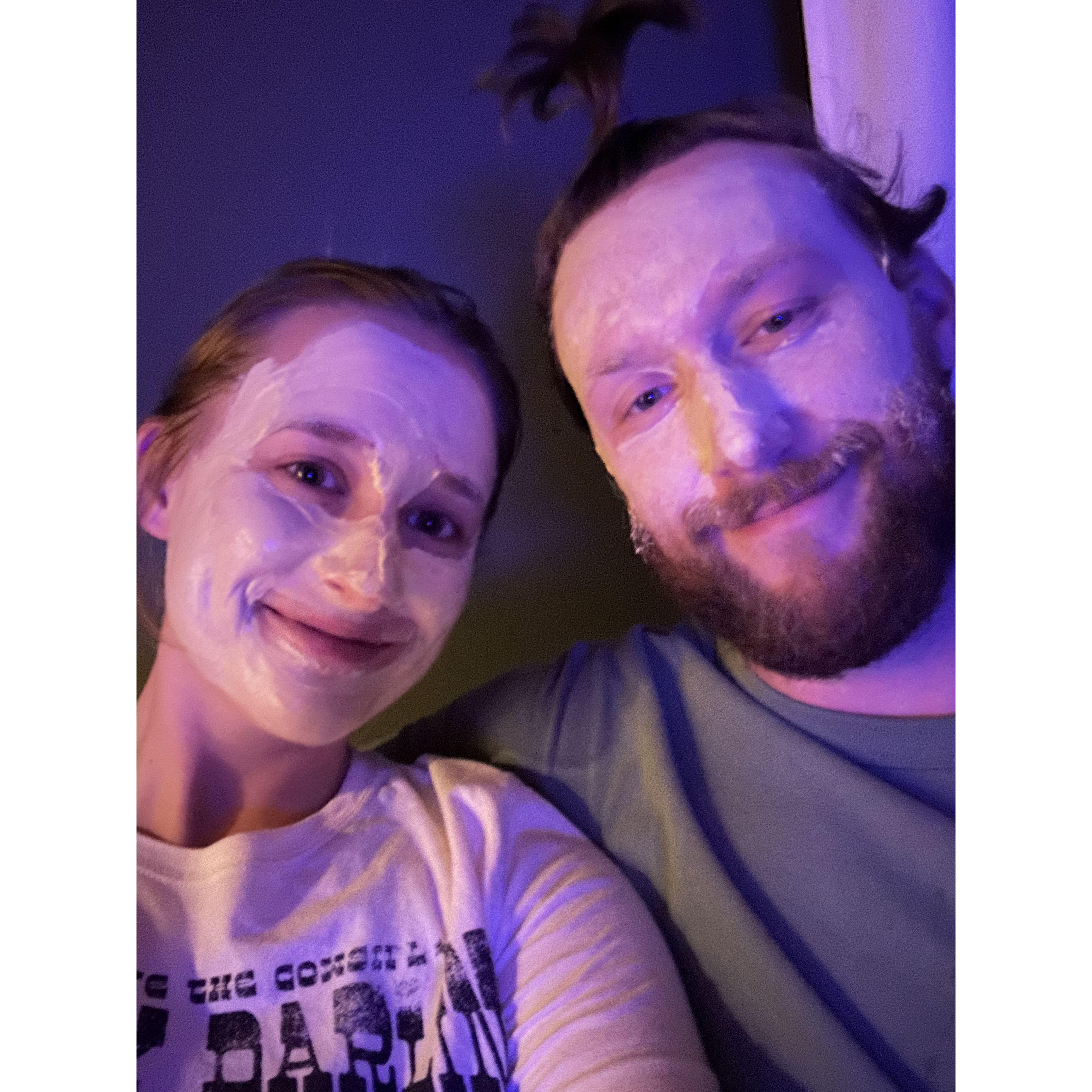 Dan being a good sport