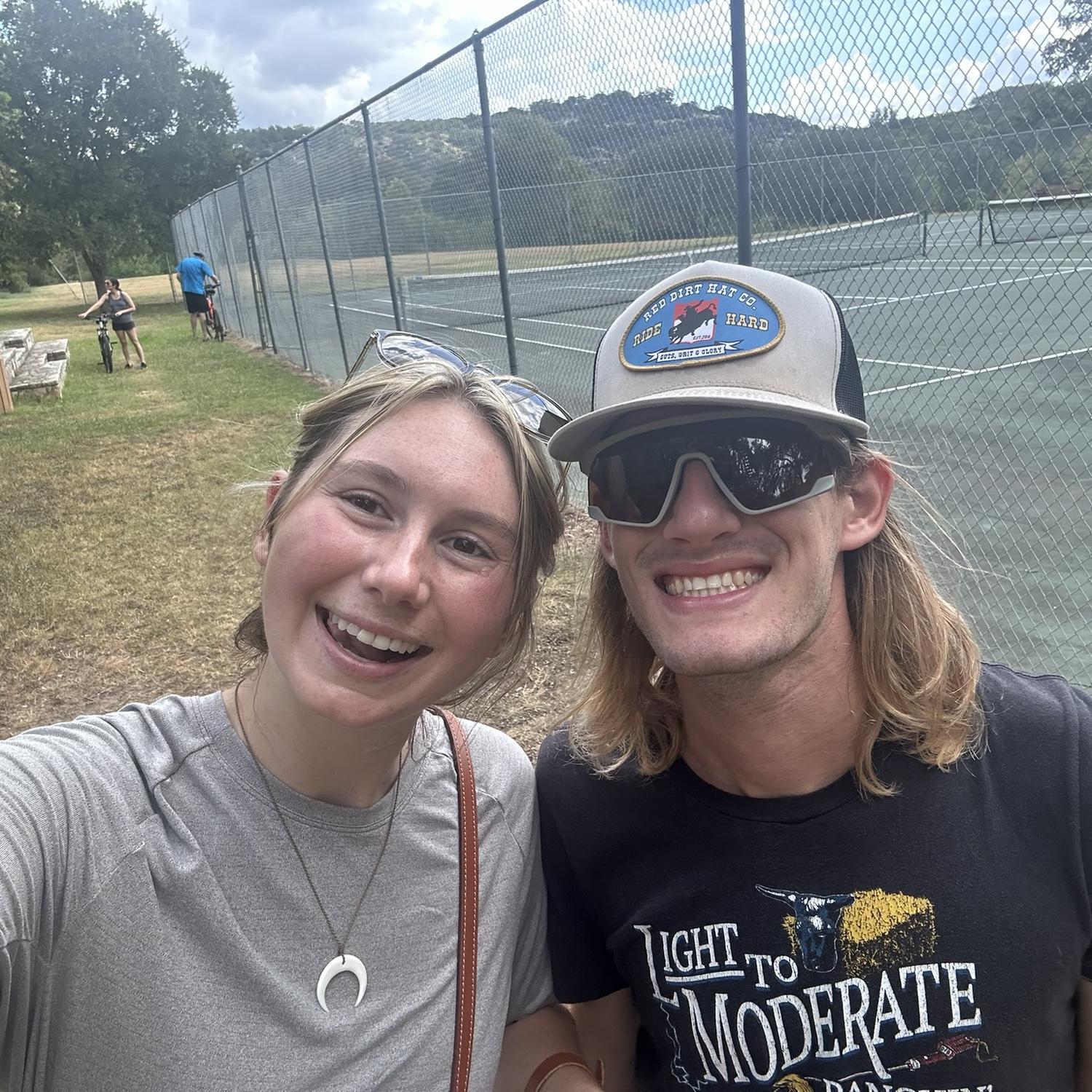Pickleball with Michael & bridesmaid, Elizabeth - 08.31.24
