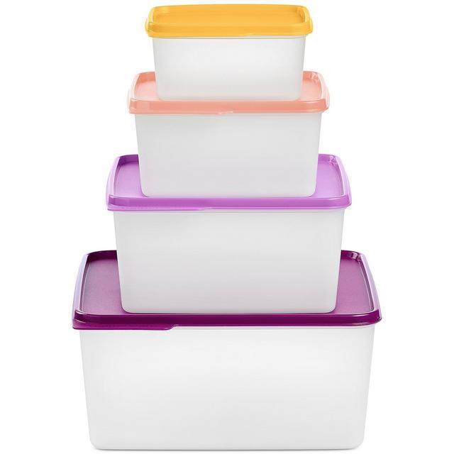 Tupperware® Keeptabs® 4-Piece Container & Lid Set