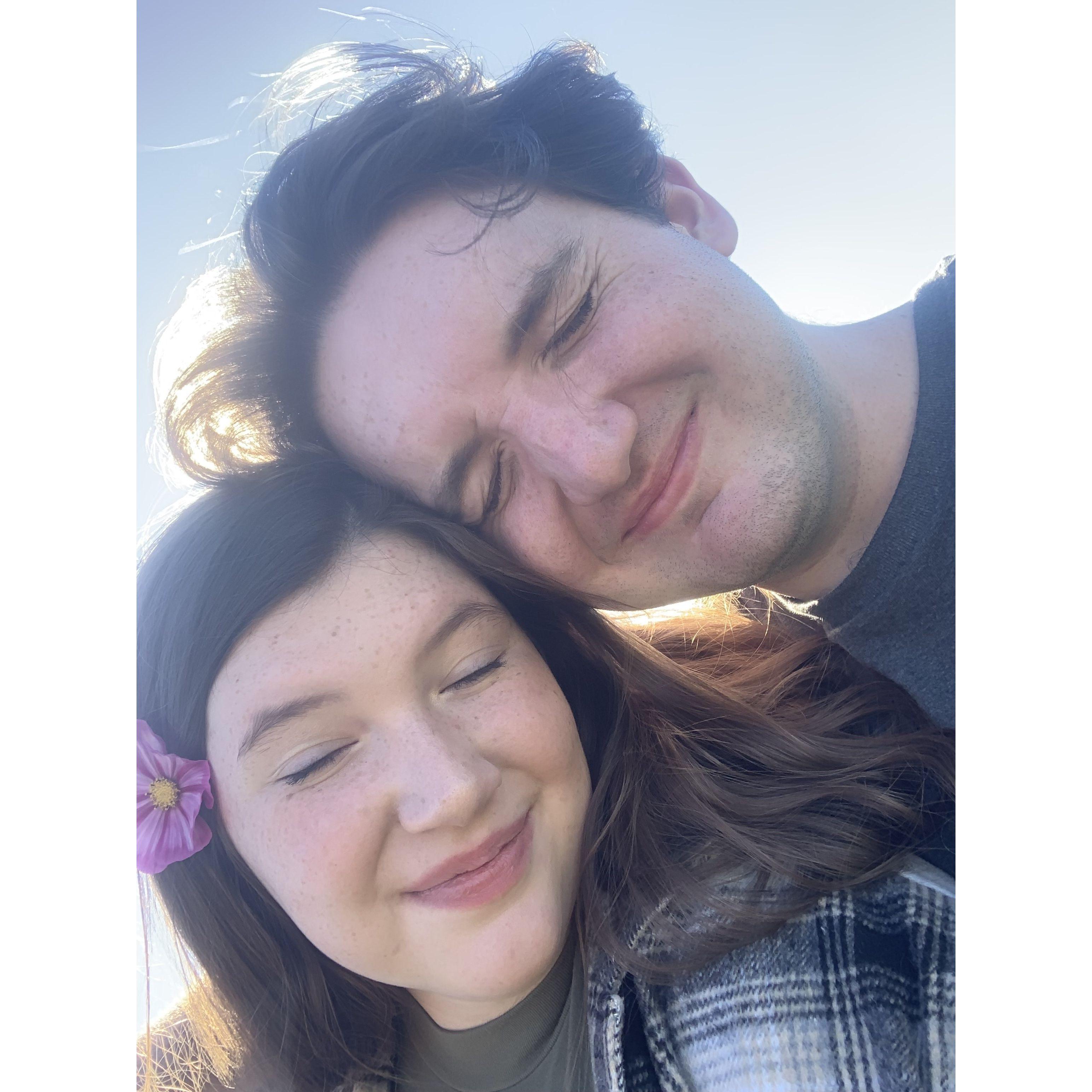 We got blinded at the sunflower fields!