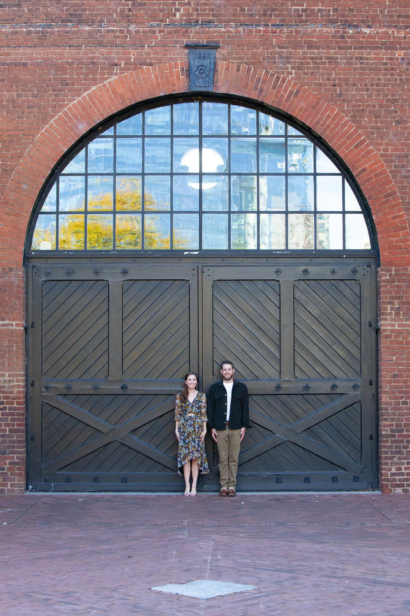 Being dorky during our engagement session with Allyson Catoe Photography❤️