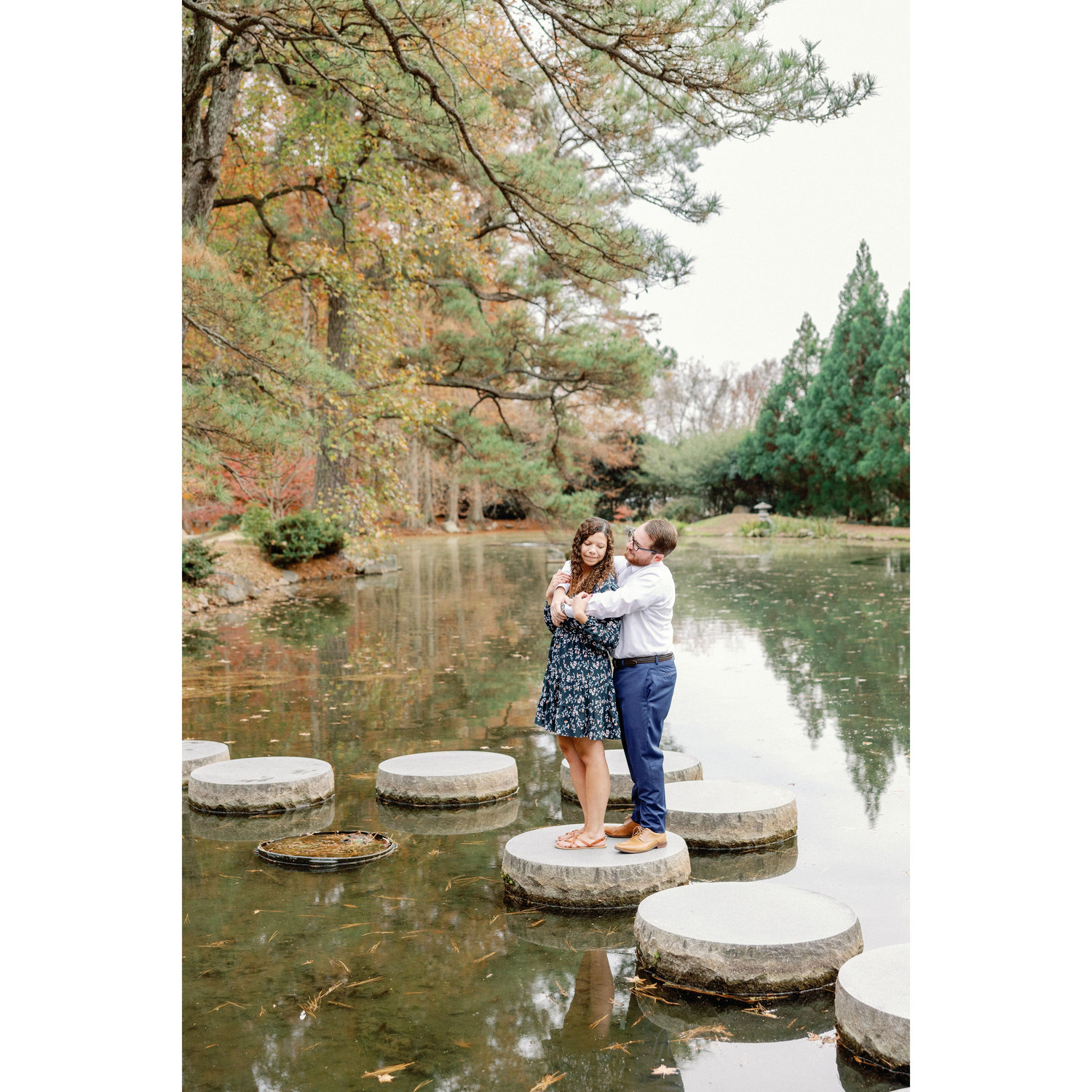 Engagement shoot at Maymont Park, RVA.