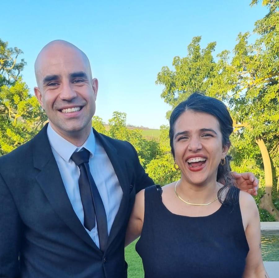 In December 2022, Anton and Mona went to their future wedding venue for the first time. Anton's friends, Dillon and Maria, got married in a forest that Anton and Mona would never forget.