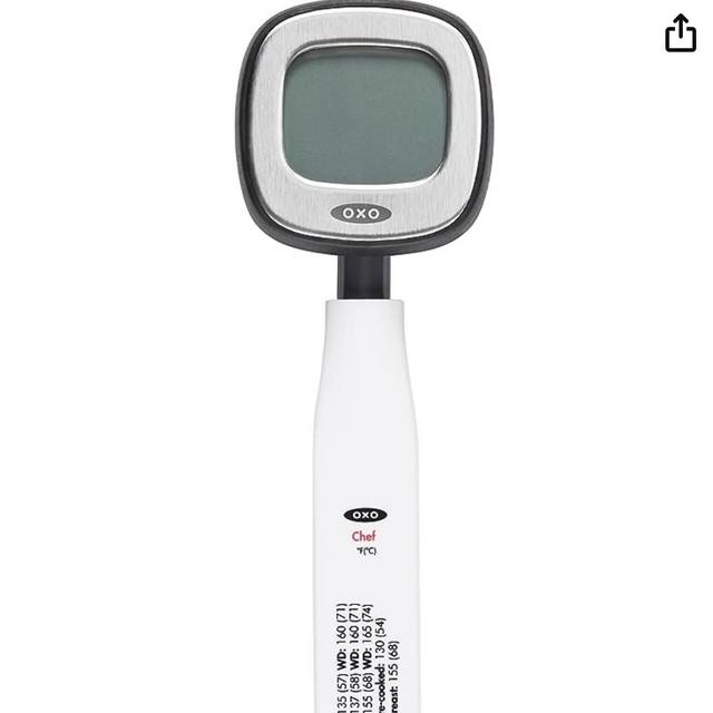 OXO Good Grips Chef's Precision Digital Instant Read Thermometer, Black