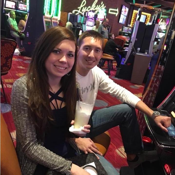 Celebrating my 21st birthday at the Casino with a pina colada! 2017