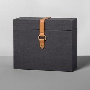 Document Box with Faux Leather - Hearth & Hand™ with Magnolia