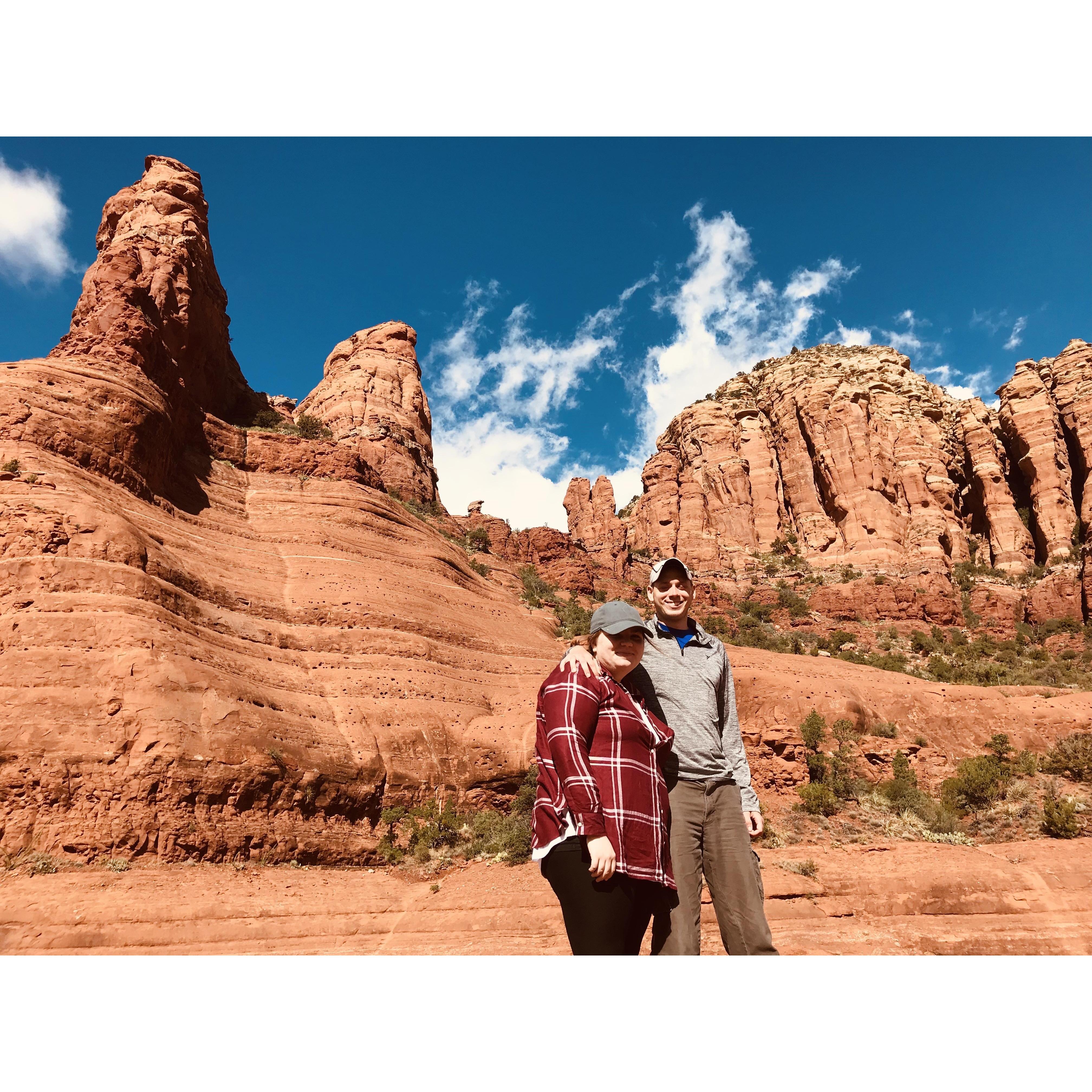 On vacation in Sedona