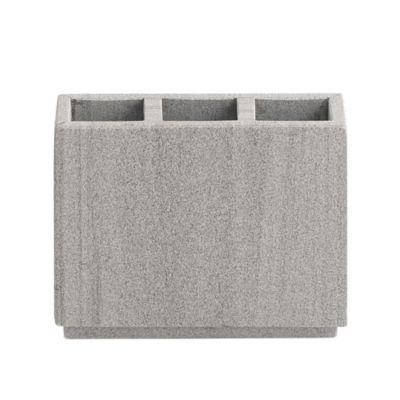 Capistrano Marble Toothbrush Holder in Graphite Grey
