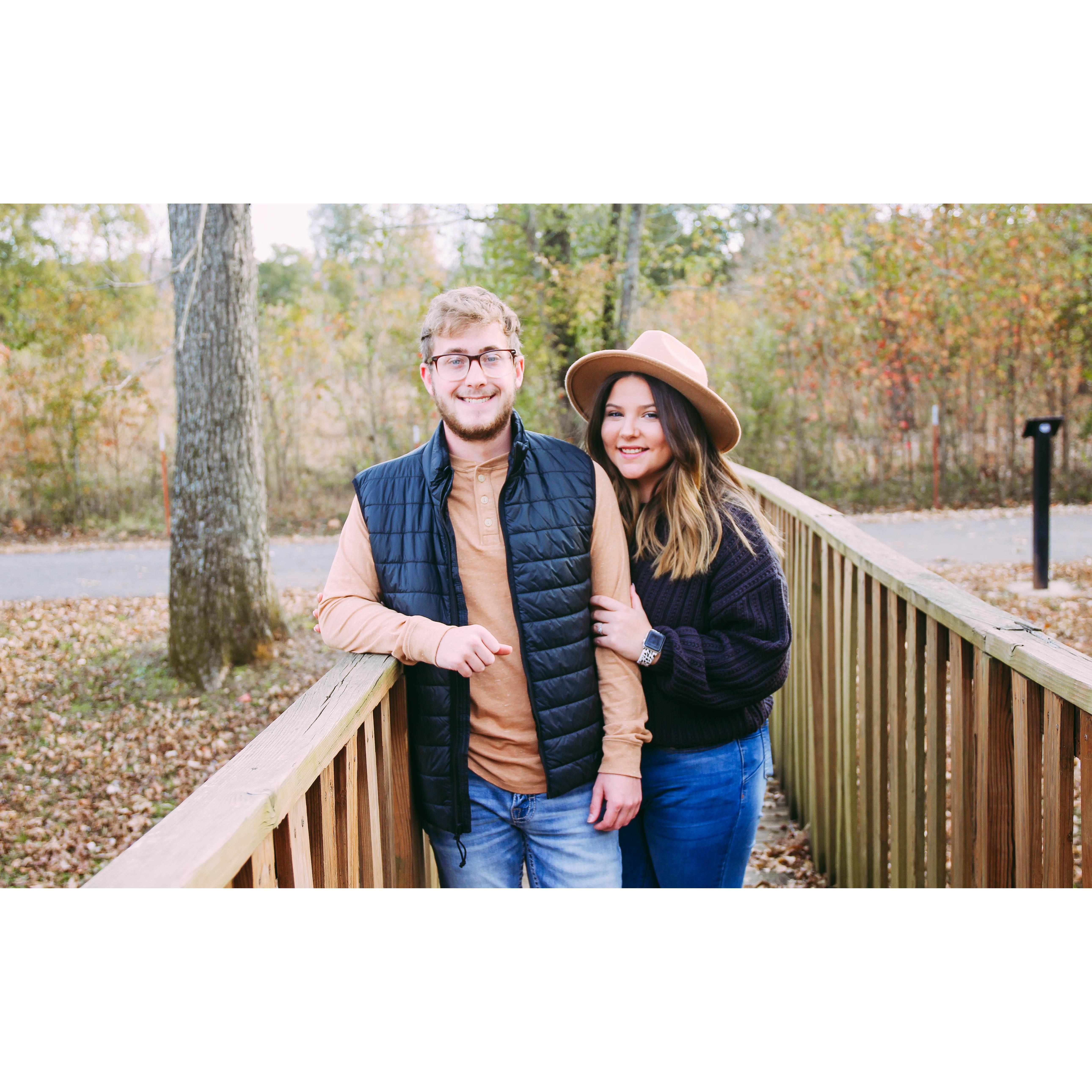 Fall engagement photos!