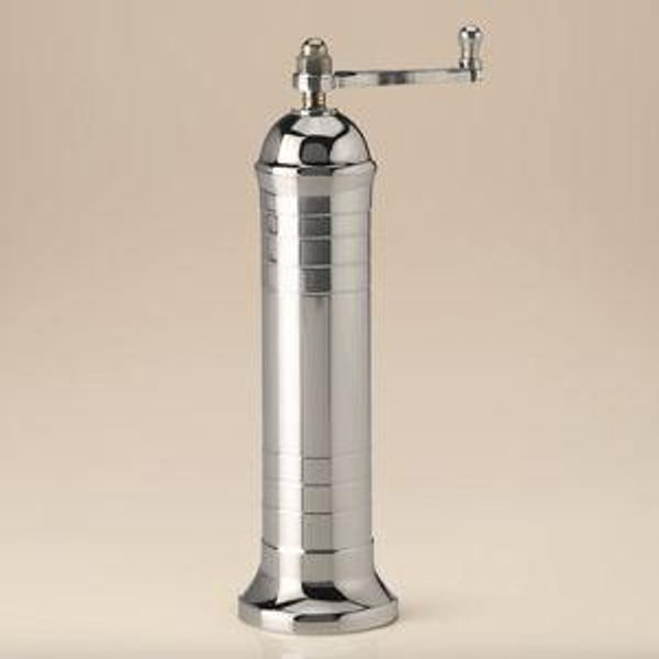 Brass & Chrome Pepper Mill | Cove Home