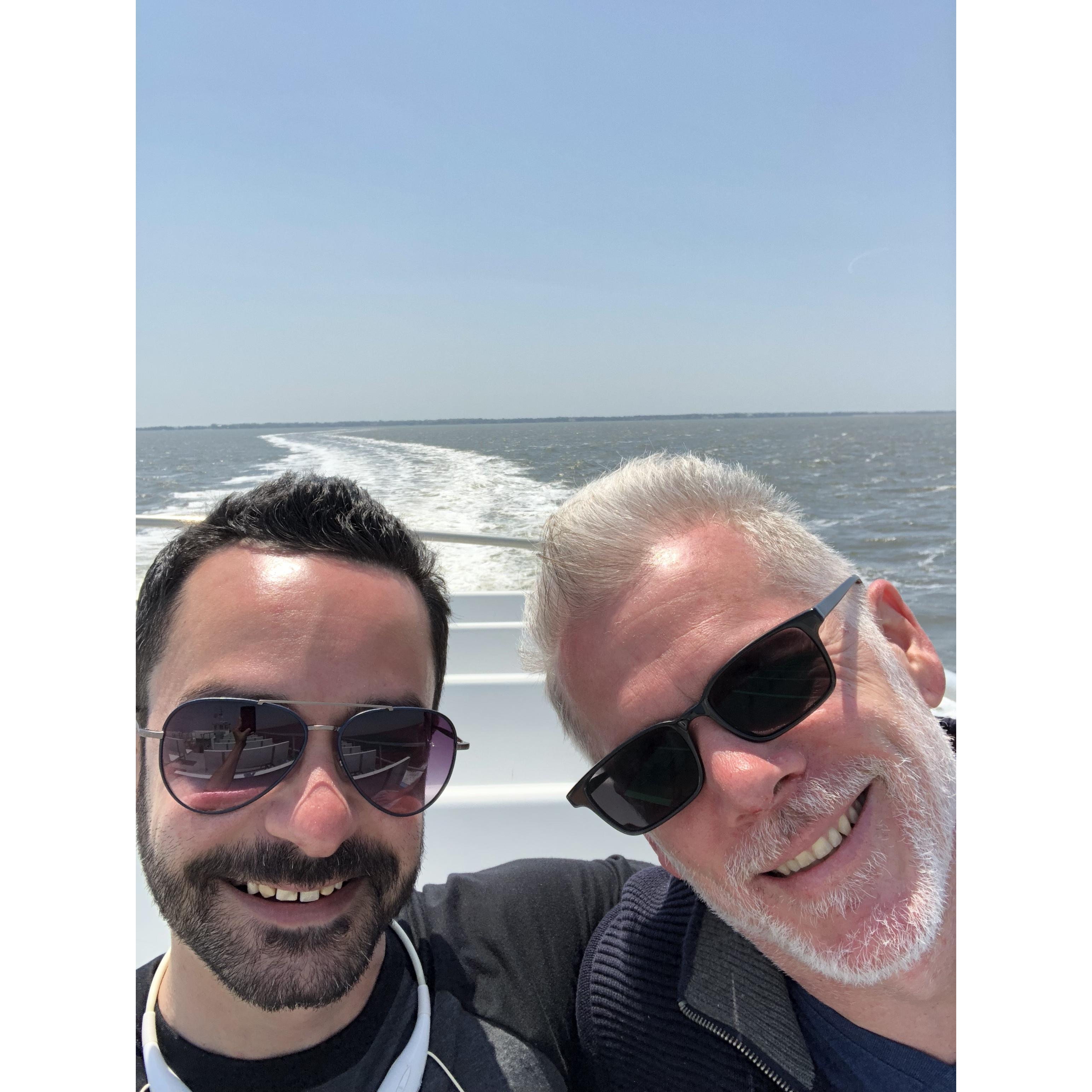 That time we were on a ferry. #fip