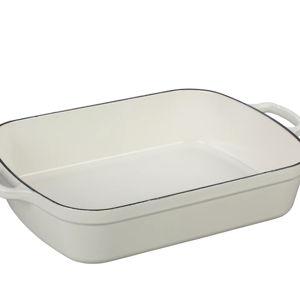 5.25-Quart Signature Rectangular Roaster - White