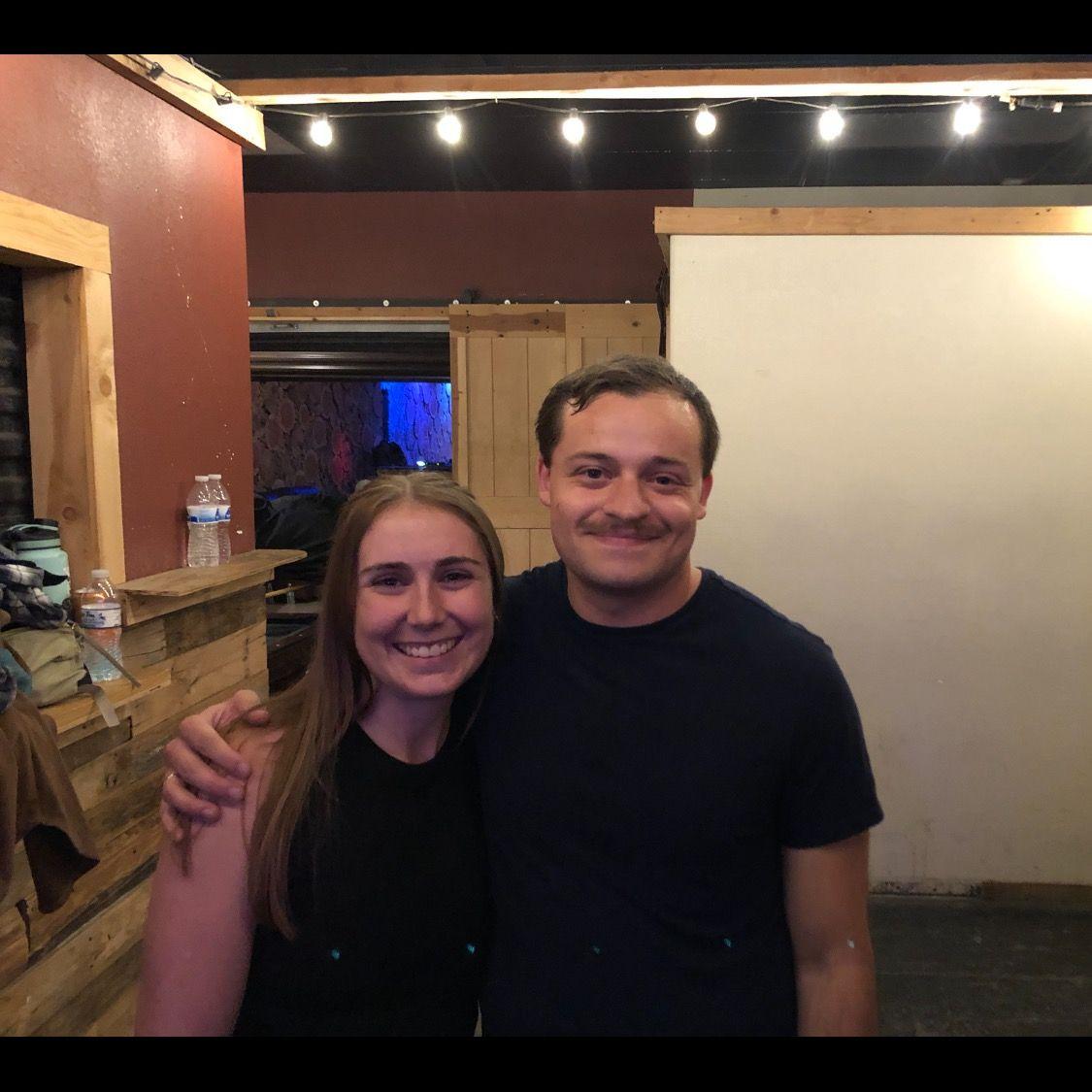 Our first night swing dancing together!