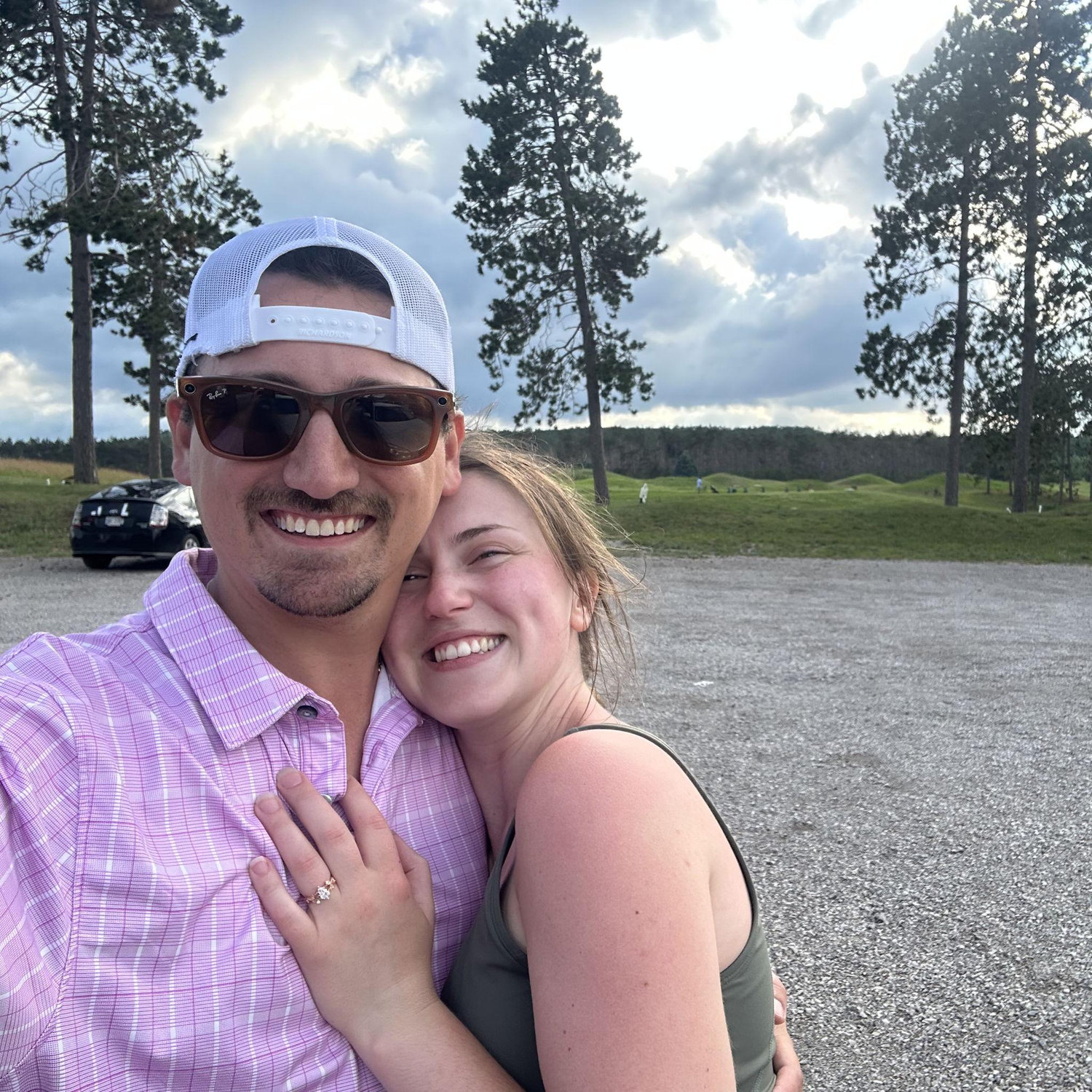 Right after Jamie said "Yes!"