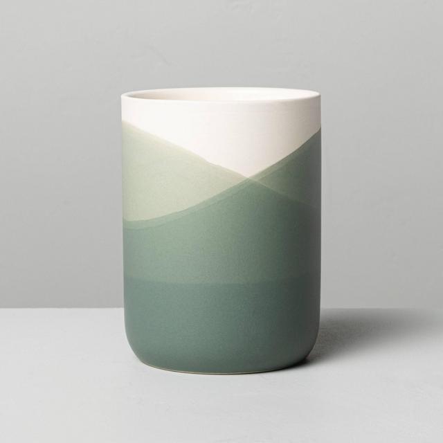7.76oz Meadow Dipped Ceramic Candle - Hearth & Hand™ with Magnolia