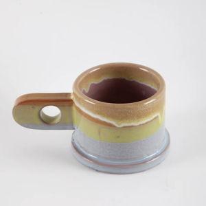 Round - Peter Shire Double Dipped Mug - Blue & Green