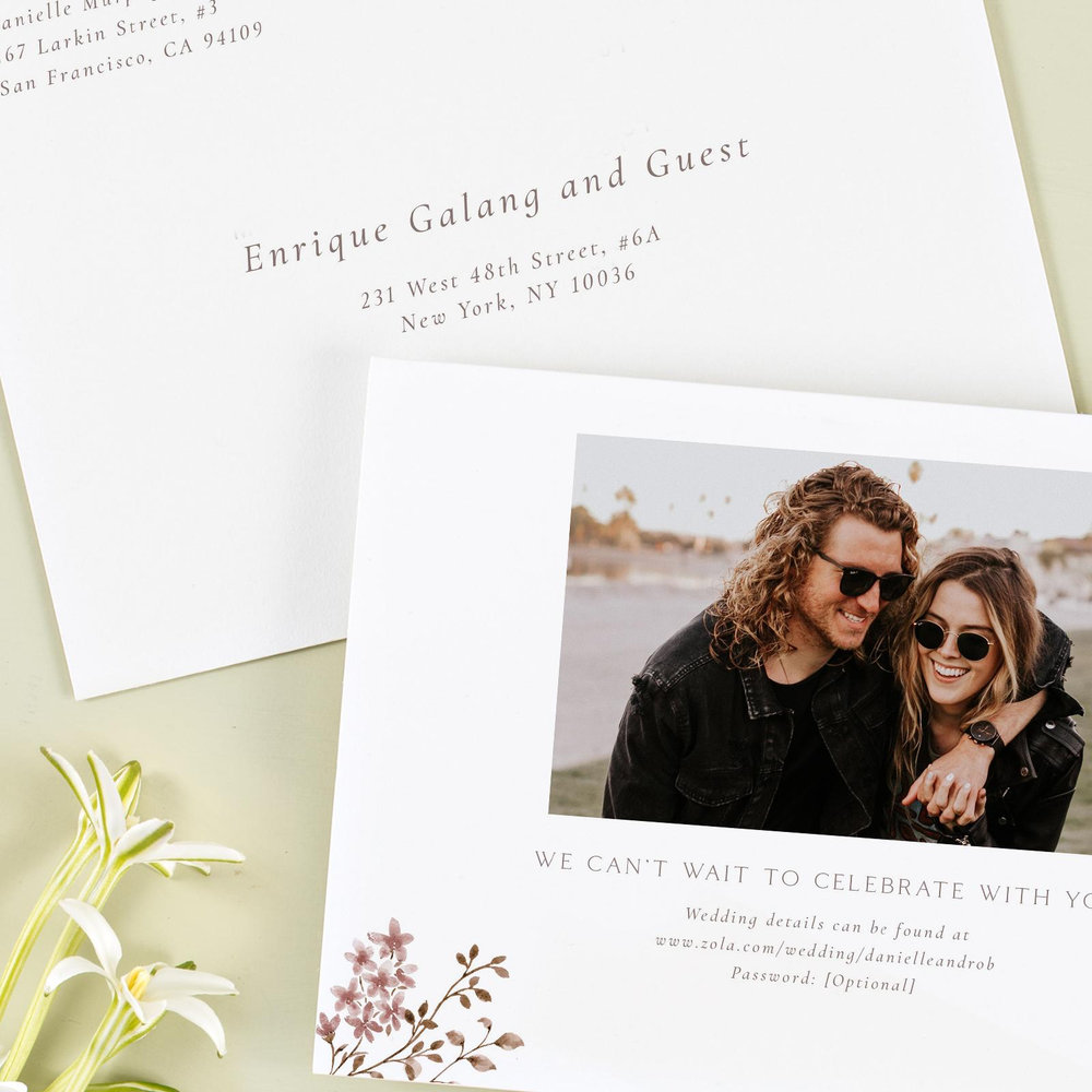 Rydal Photo | Clay Brown | Zola Wedding Invitations