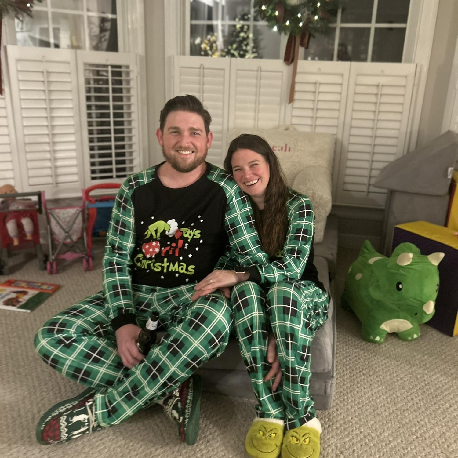 The famous Grinch slippers.