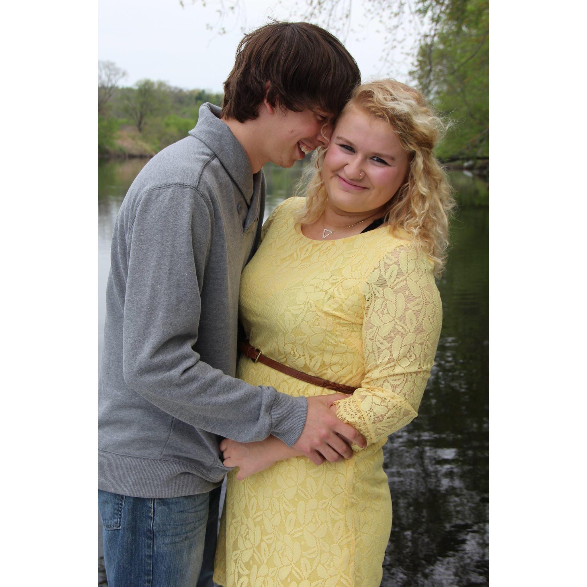 First photoshoot together