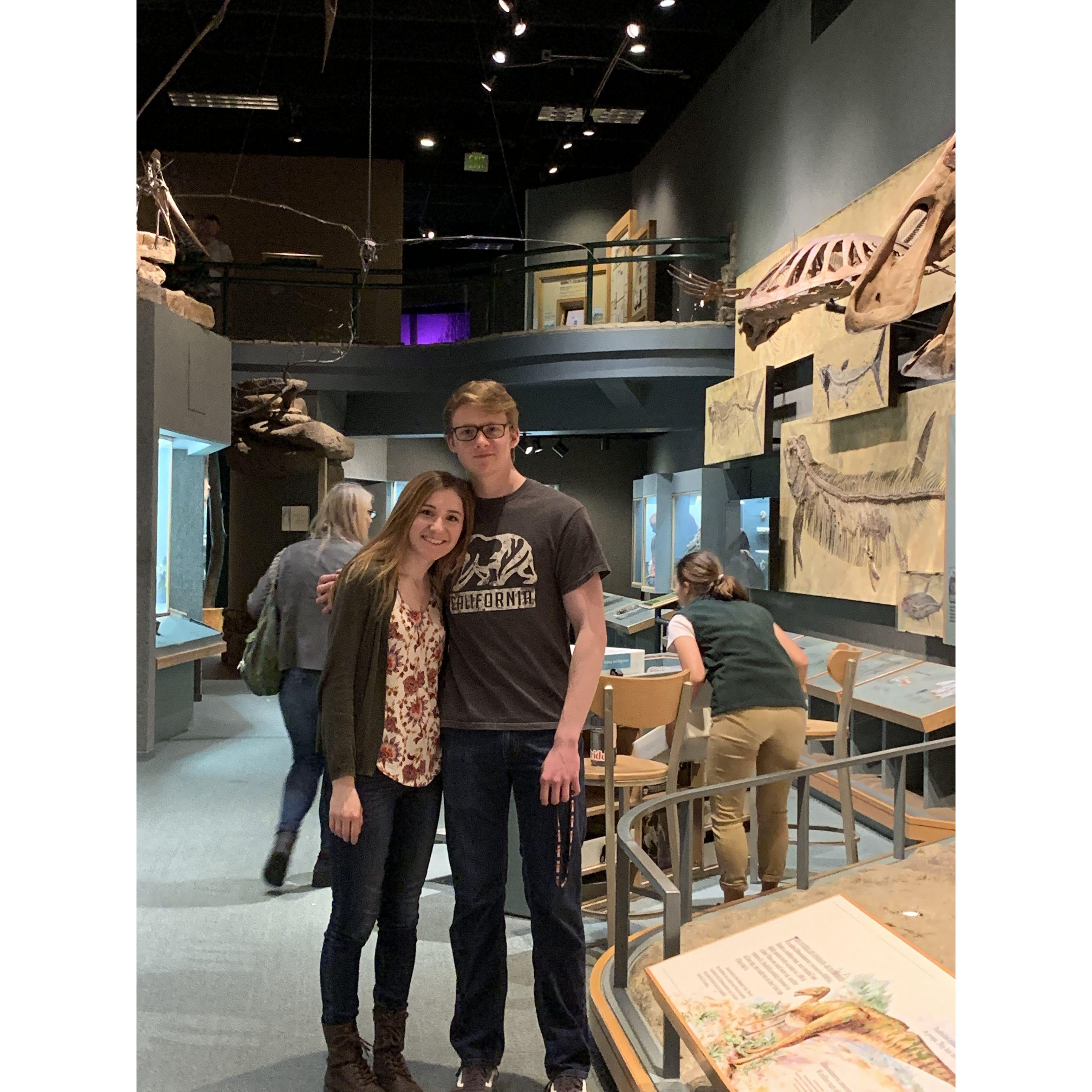 Museum of Nature and Science just a few months into us dating