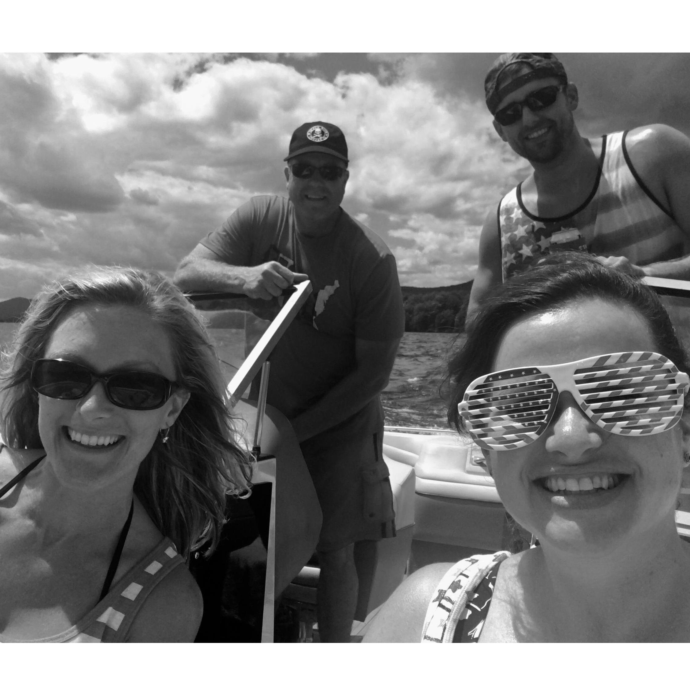 Fourth of July traditions with the couple that “brought” us together!