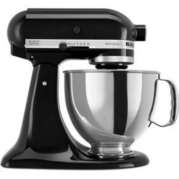 KitchenAid® Artisan® Series 5 Quart Tilt-Head Stand Mixer KSM150PSOB - Onyx Black