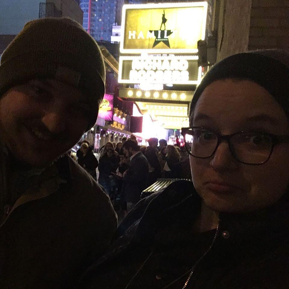 We were in the room where it happened in NYC in March 2017.