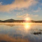 Catch Sunrise at Webb Lake
