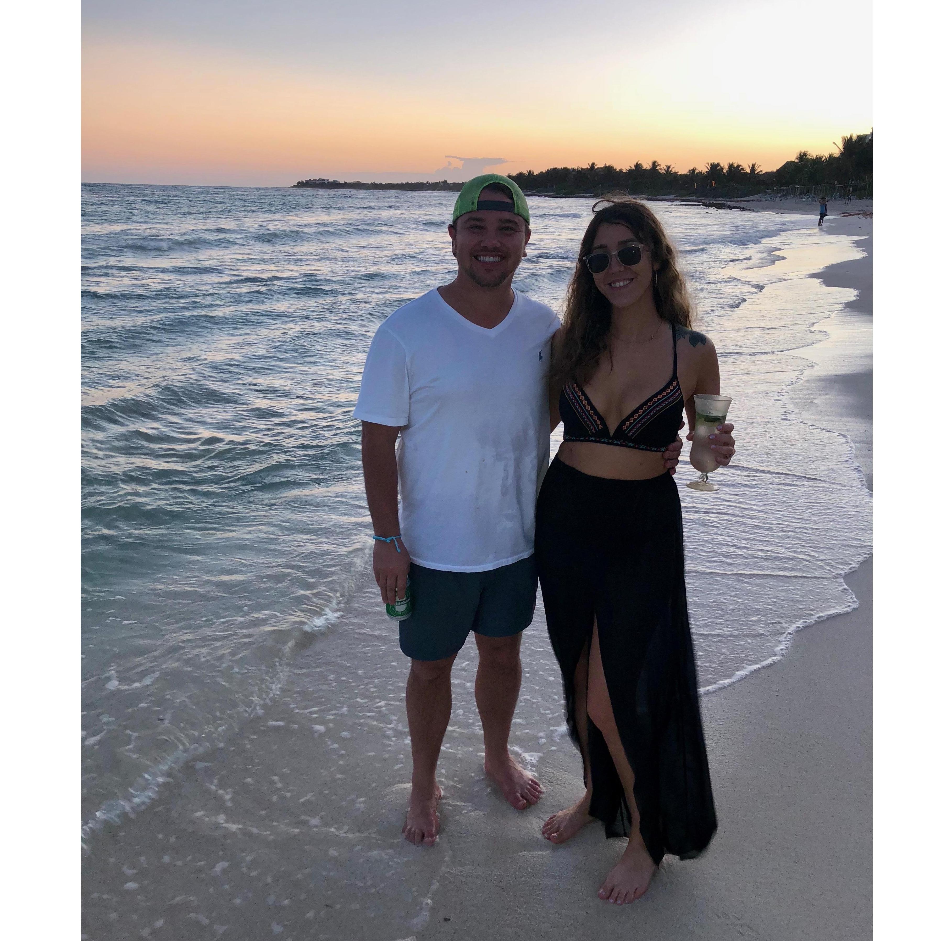 @ Jara and Sean's wedding in Mexico. December 2018