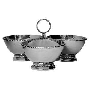 Juliska Graham Barware Triple Cocktail Bowl