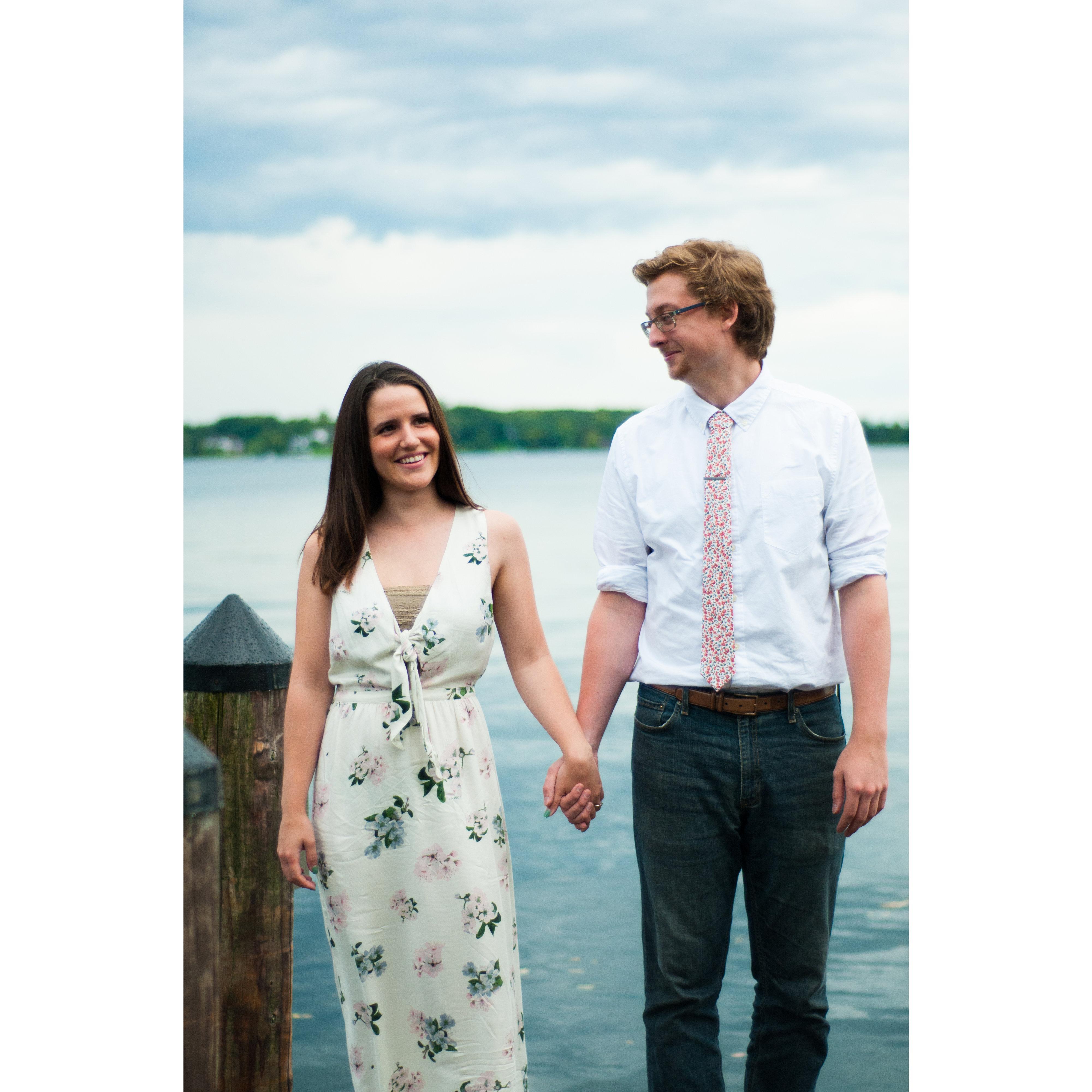 Dylan loves this photo. My bridesmaid, Arielle, took our photos and did an amazing job!