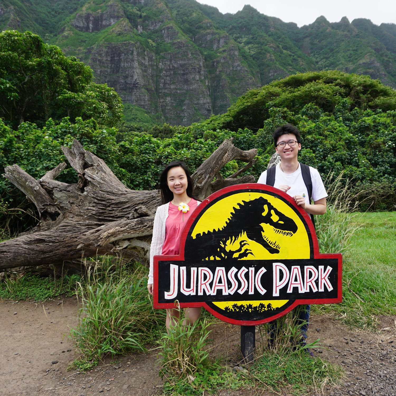 Baby us took our first trip together outside of US mainland. Oahu, 2018