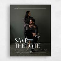 White Wedding Save the Date - Vitoria Photo