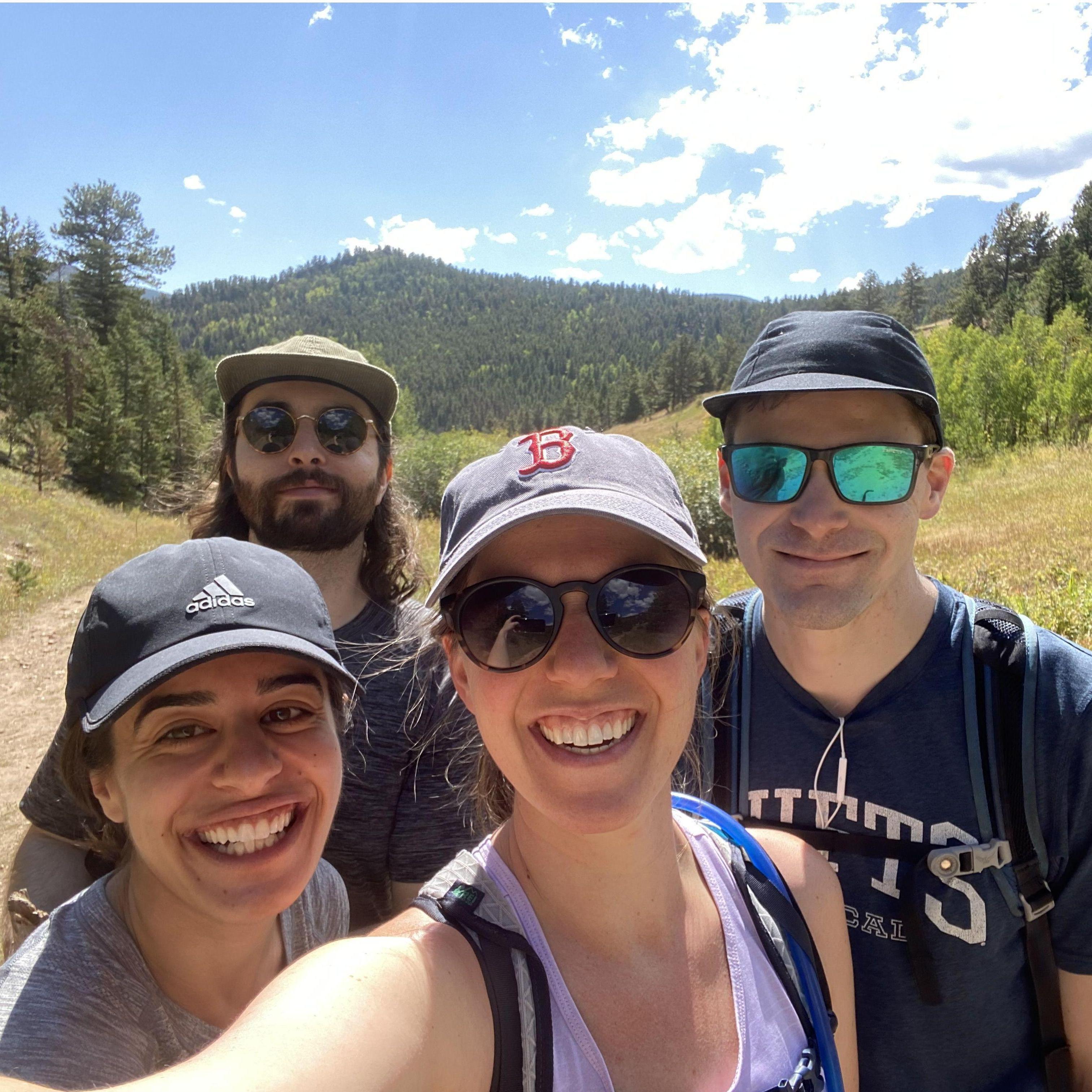 Hiking with Sean & Sara