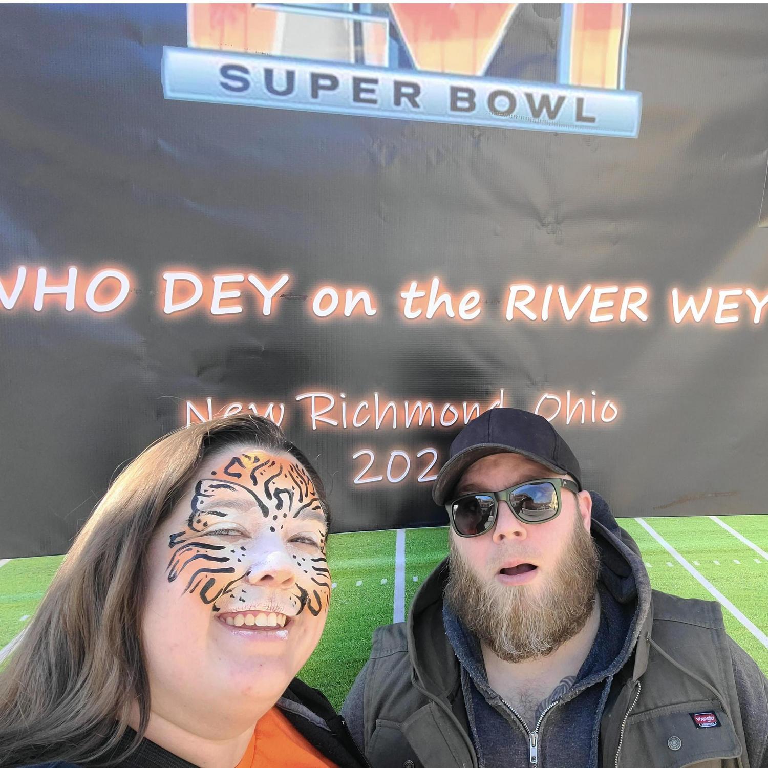 It's been a good year for a wedding so far!
WHO DEY!