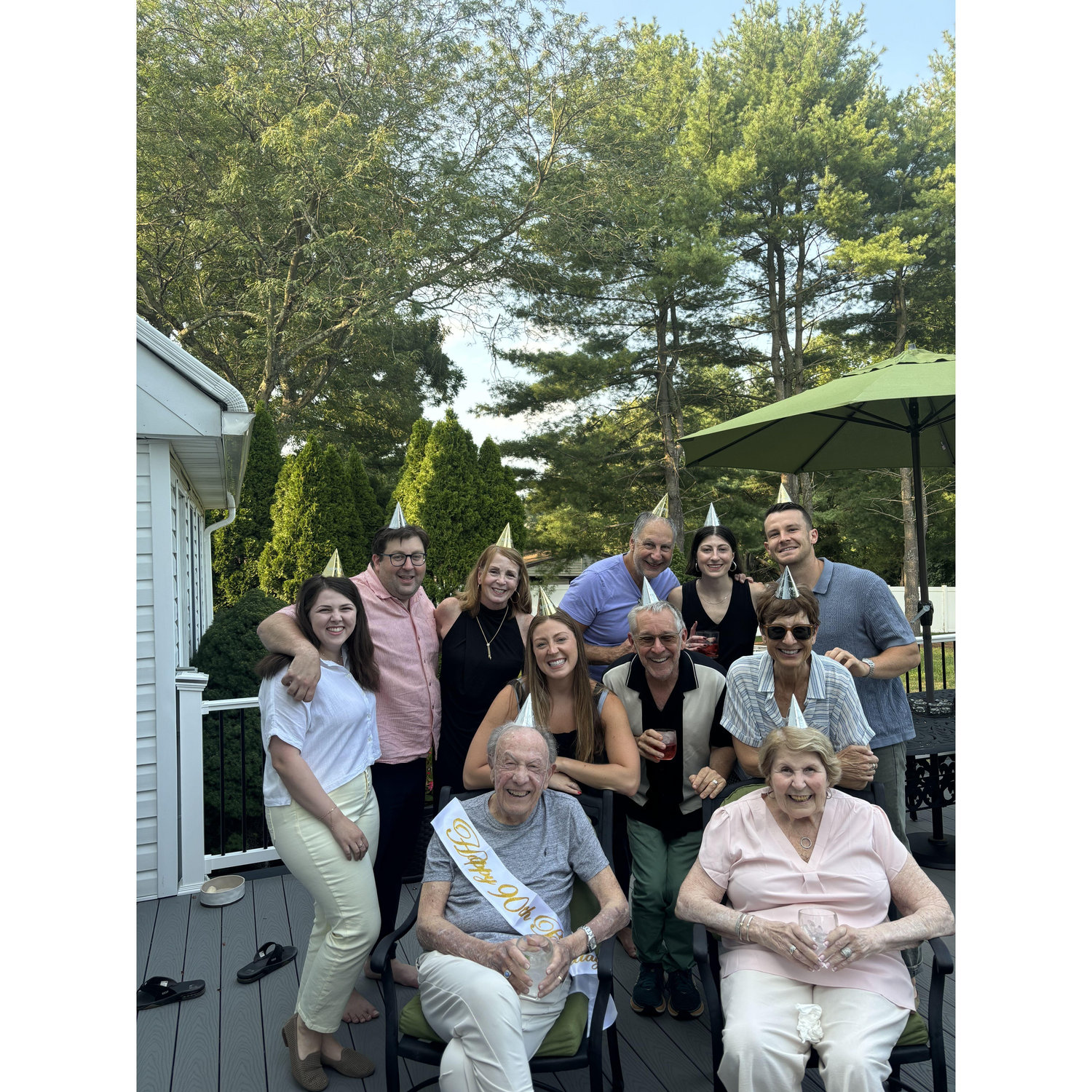Celebrating Pa's 90th Birthday