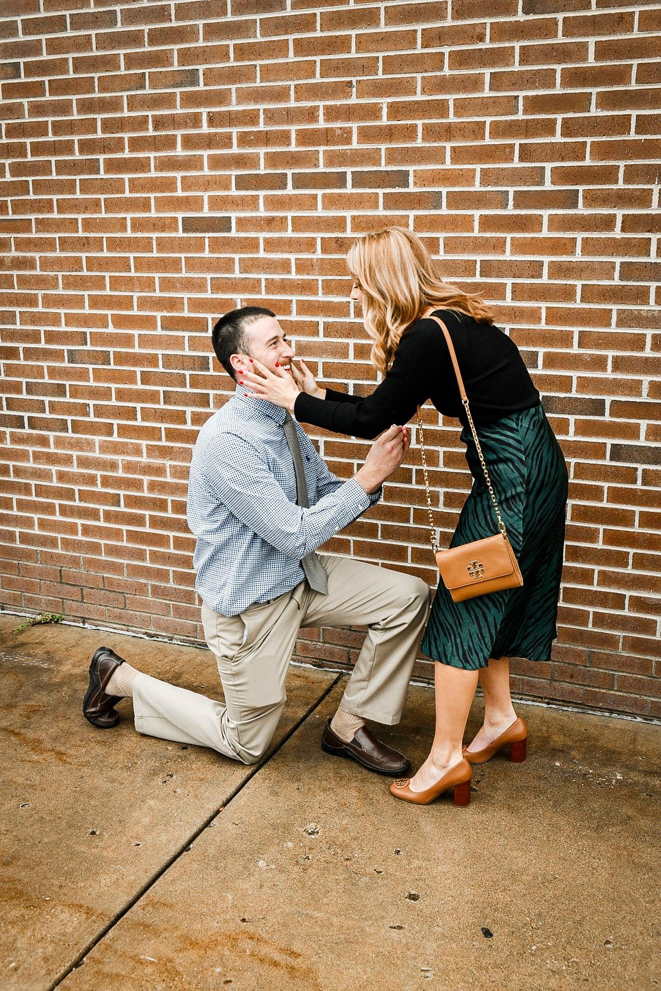 The day that Andrew graduated and proposed- December 14, 2019!