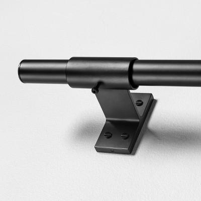 Curtain Rod Matte Black - Hearth & Hand™ with Magnolia