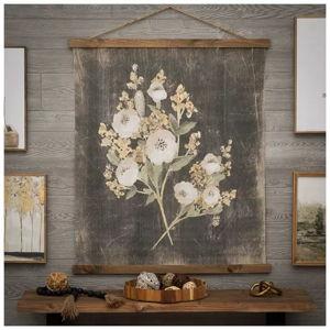 Vintage Flowers Tapestry Canvas Wall Decor | Hobby Lobby | 2177822