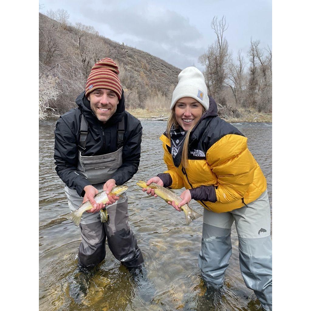 Fly fishing in the Provo River, Park City Utah