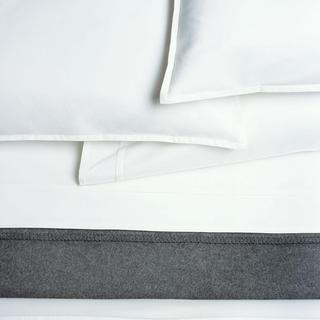 Pleat Organic Percale Pillowcase, Set of 2