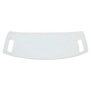 Serving Platter with Handles 13.9x9.5in Porcelain - Threshold™