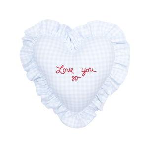 Heart Ruffle Pillow